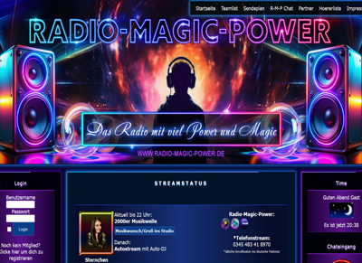 Das Radio mit viel Power und Magic.