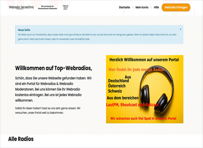 Top-Webradios - Das Webradio Verzeichnis für dein Webradio 